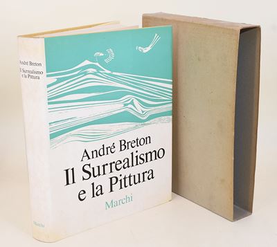 Breton, André: Il Surrealismo e la Pittura, edizione illustrata, 1966, copertina rigida con sovra...