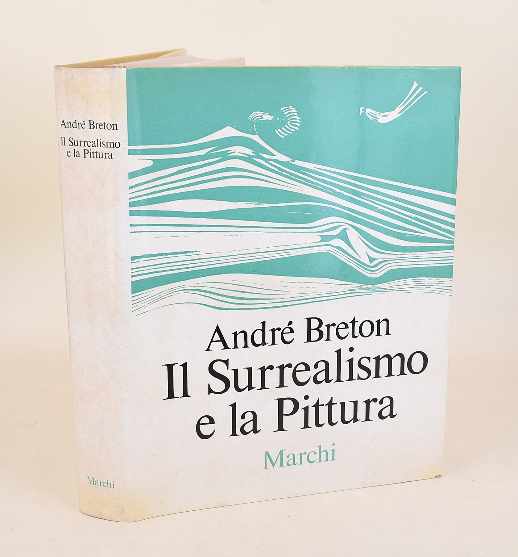 Breton, André: Il Surrealismo e la Pittura, edizione illustrata, 1966, copertina rigida con sovra...