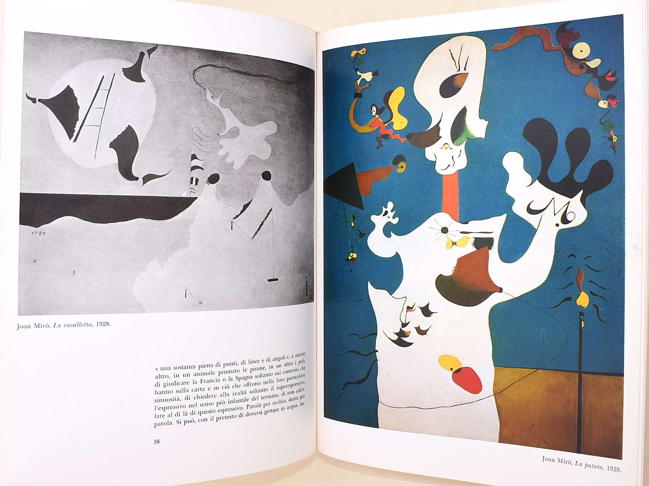 Breton, André: Il Surrealismo e la Pittura, edizione illustrata, 1966, copertina rigida con sovra...