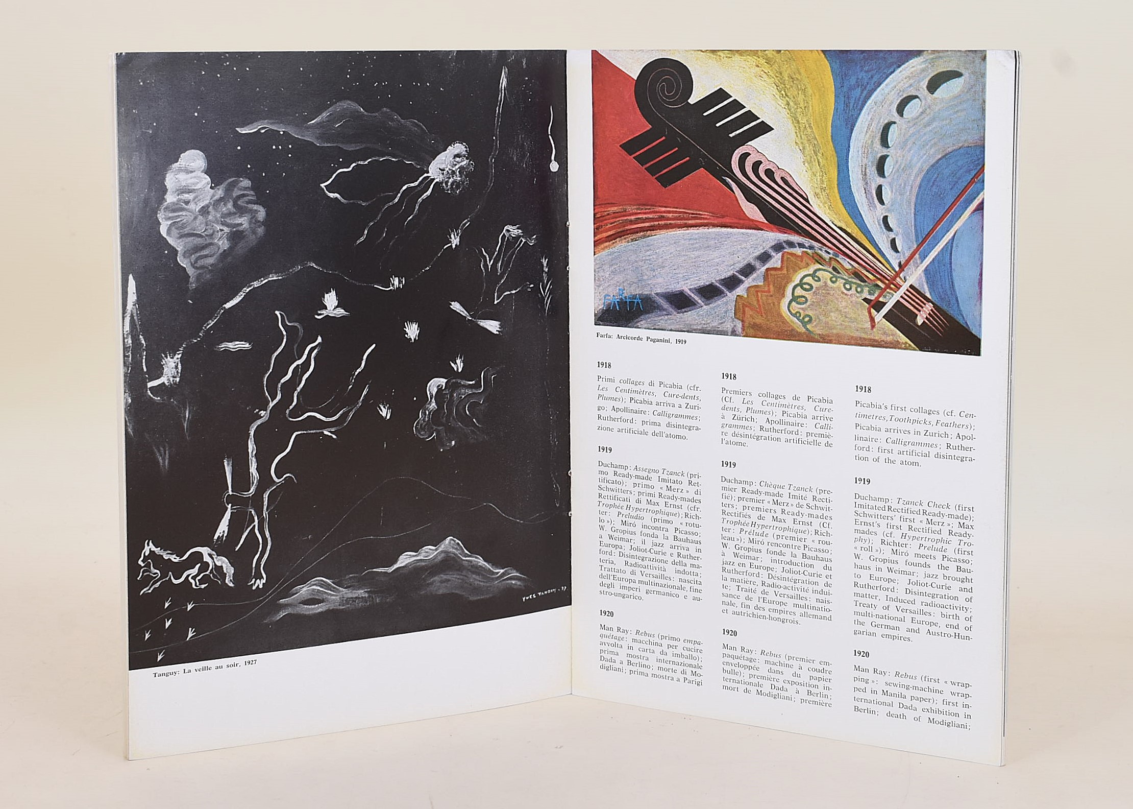 Kurt Schwitters, Opuscoli e volume su Dada, Avanguardia e Galleria Schwarz