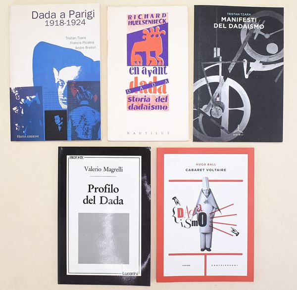 4 volumi e un opuscolo su Dadaismo, Tzara e Breton