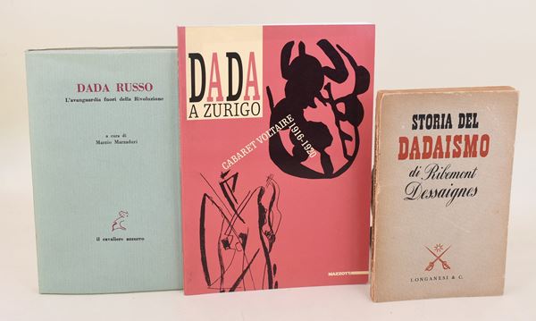 3 volumi su Dada e Dadaismo