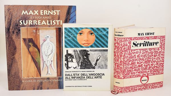 3 volumi su Max Ernst, Dadaismo e Surrealismo
