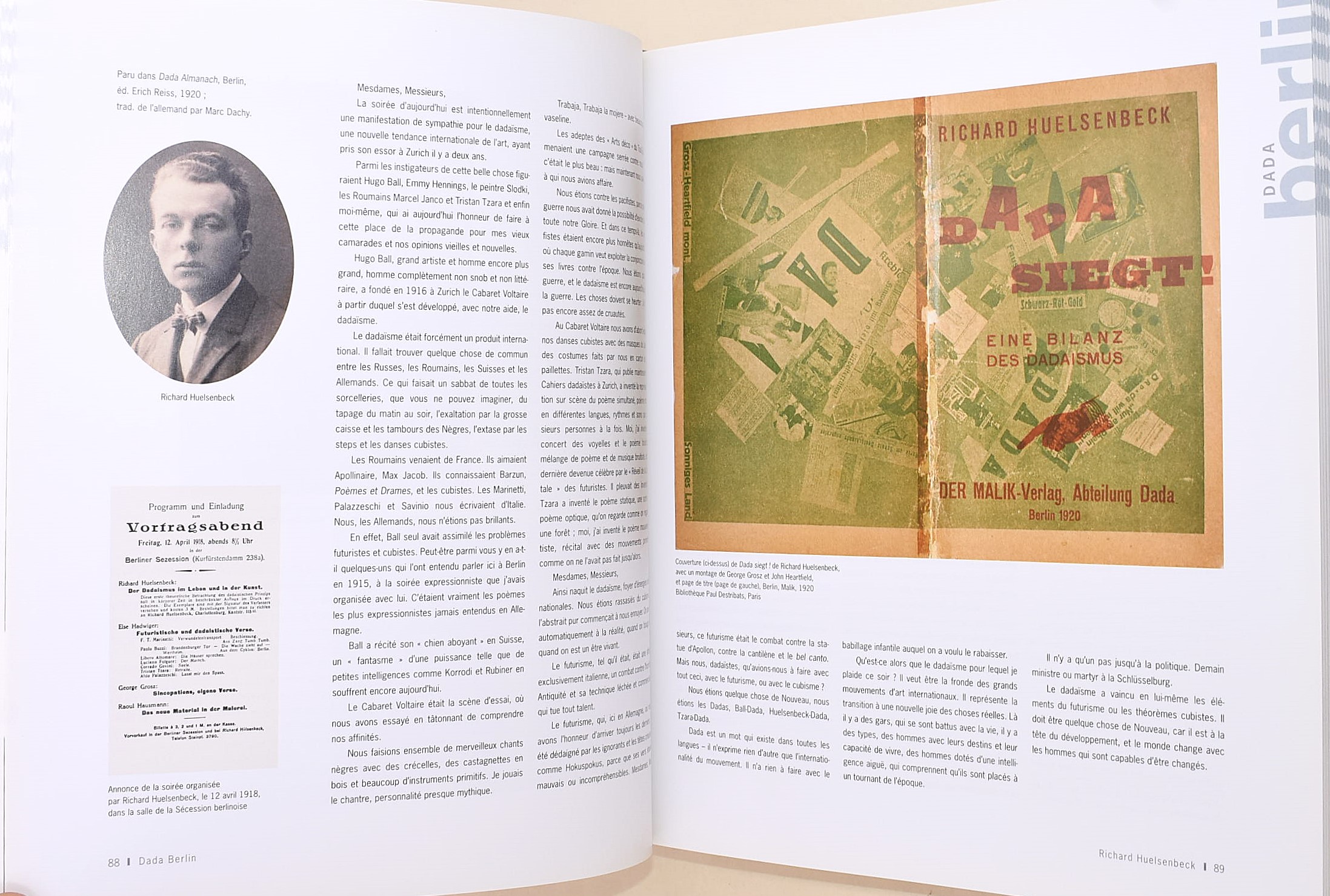 Dachy, Marc: Archives Dada, Edizione illustrata in 4°
