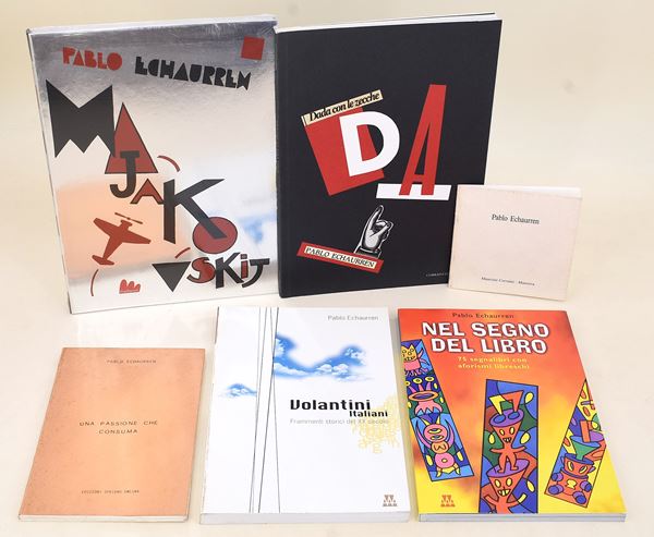 6 volumi di Pablo Echaurren