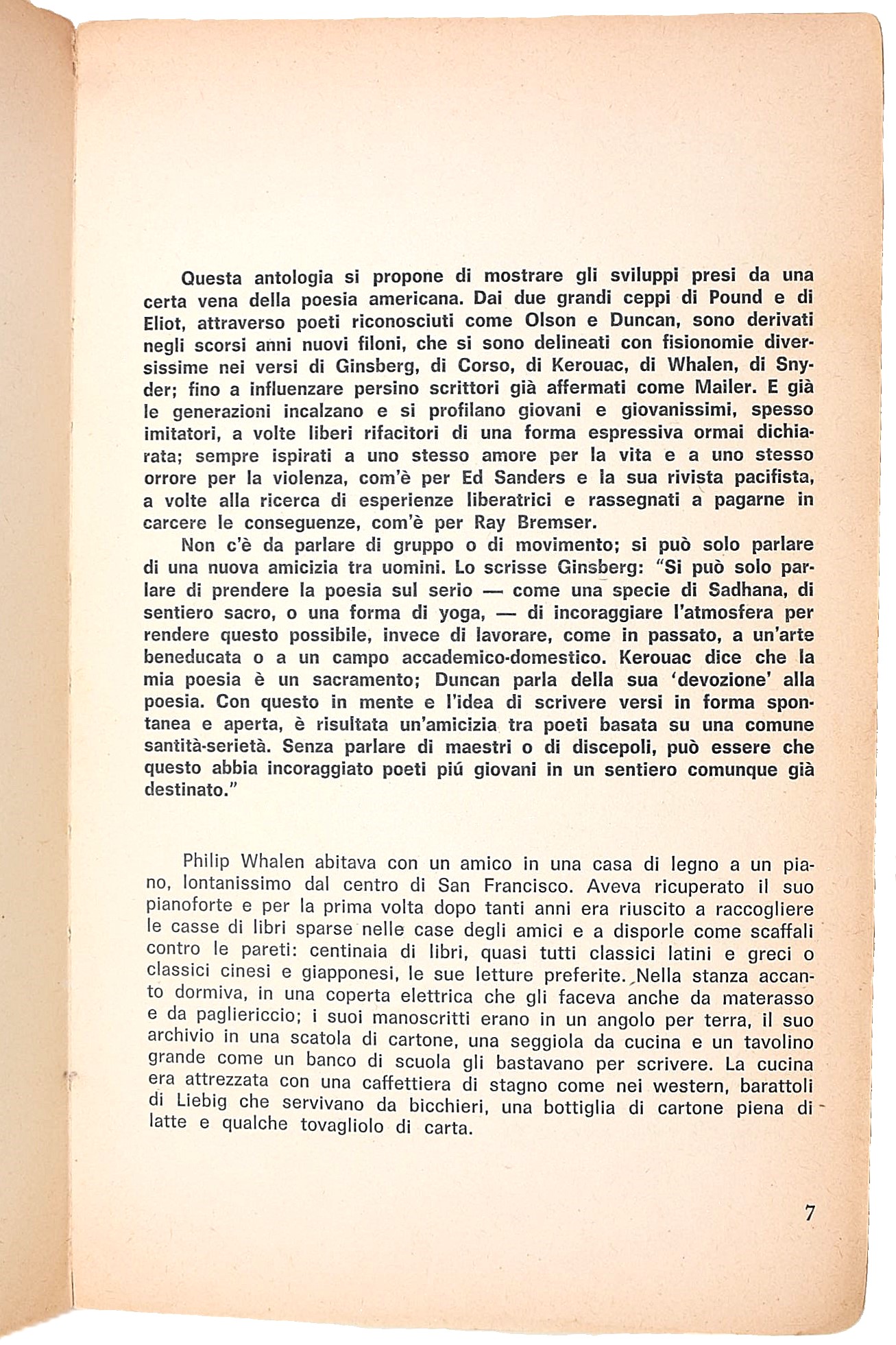 Beat Generation - Poesia degli ultimi americani a cura di Fernanda Pivano. Feltrinelli Prima ediz...