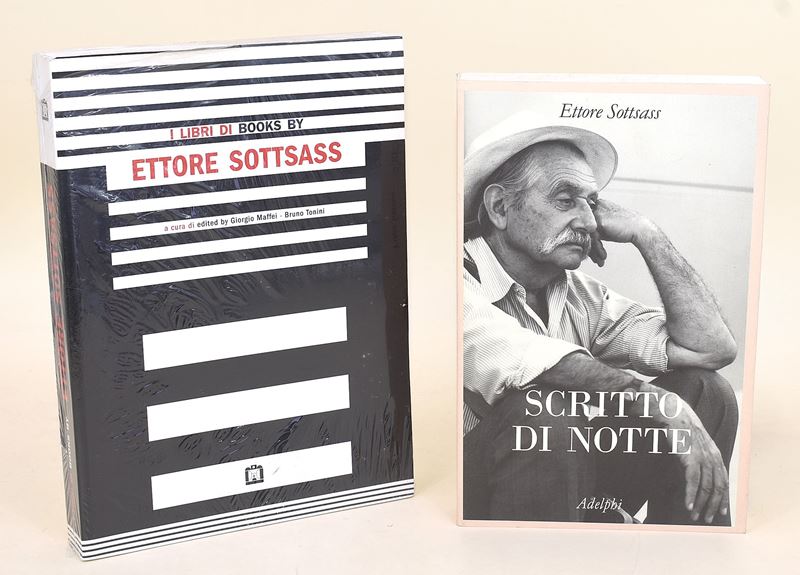 Ettore Sottass, Scritto di notte e Books by Ettore Sottass