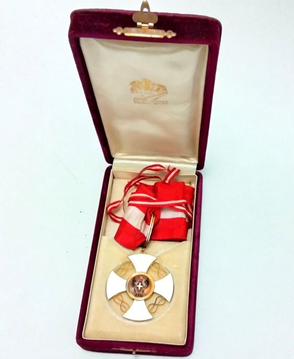 Italy, Kingdom, Order of the Crown of Italy, Commander's insignia