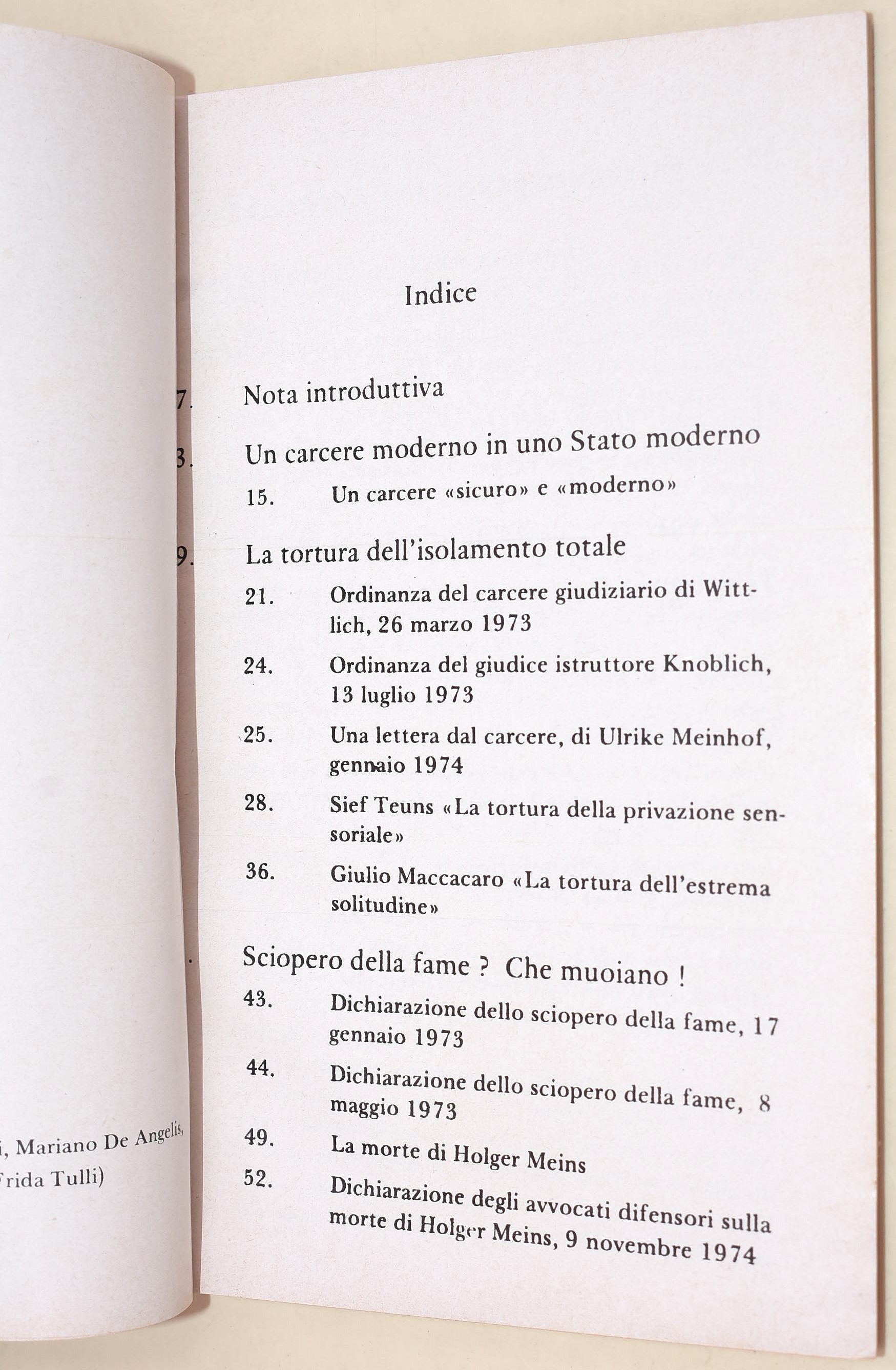 Collettivo editoriale 10/16, Tortura in RTF, opuscolo illustrato, 1975