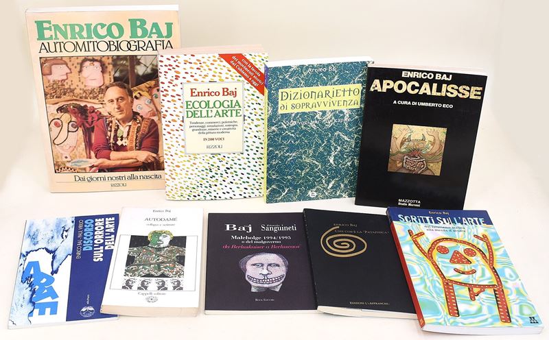 Baj, 9 volumi di opere varie