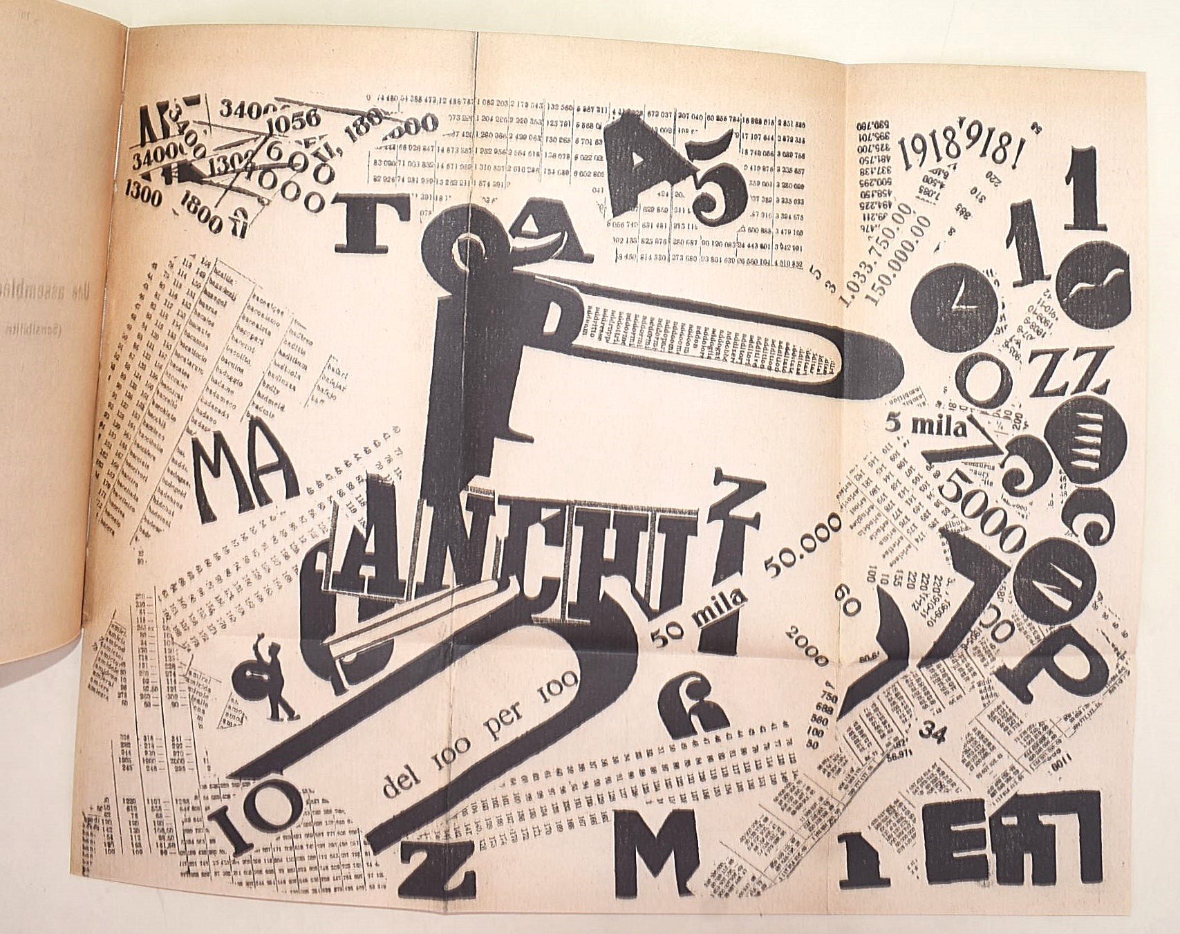 Giuseppe Casetti, Movimento immaginista a Roma; F.T. Marinetti, Les mots en liberté futuristes; P...