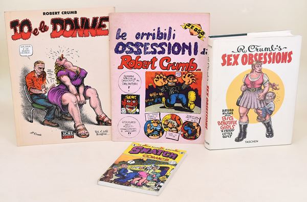 4 fumetti erotici: Snatch Comics - Robert Crumb