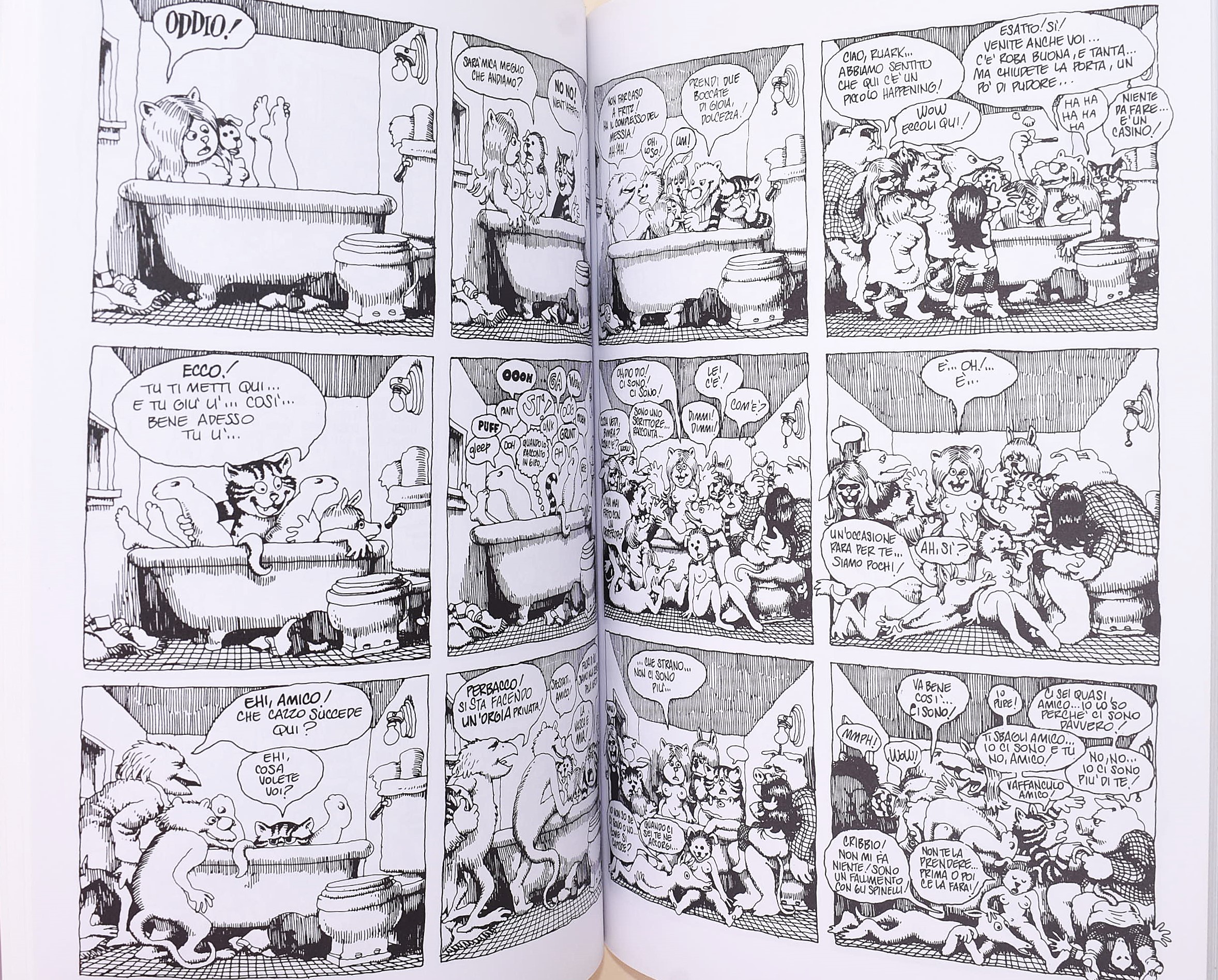 Robert Crumb, Fritz Il Gatto e raccoglitori di vignette feline