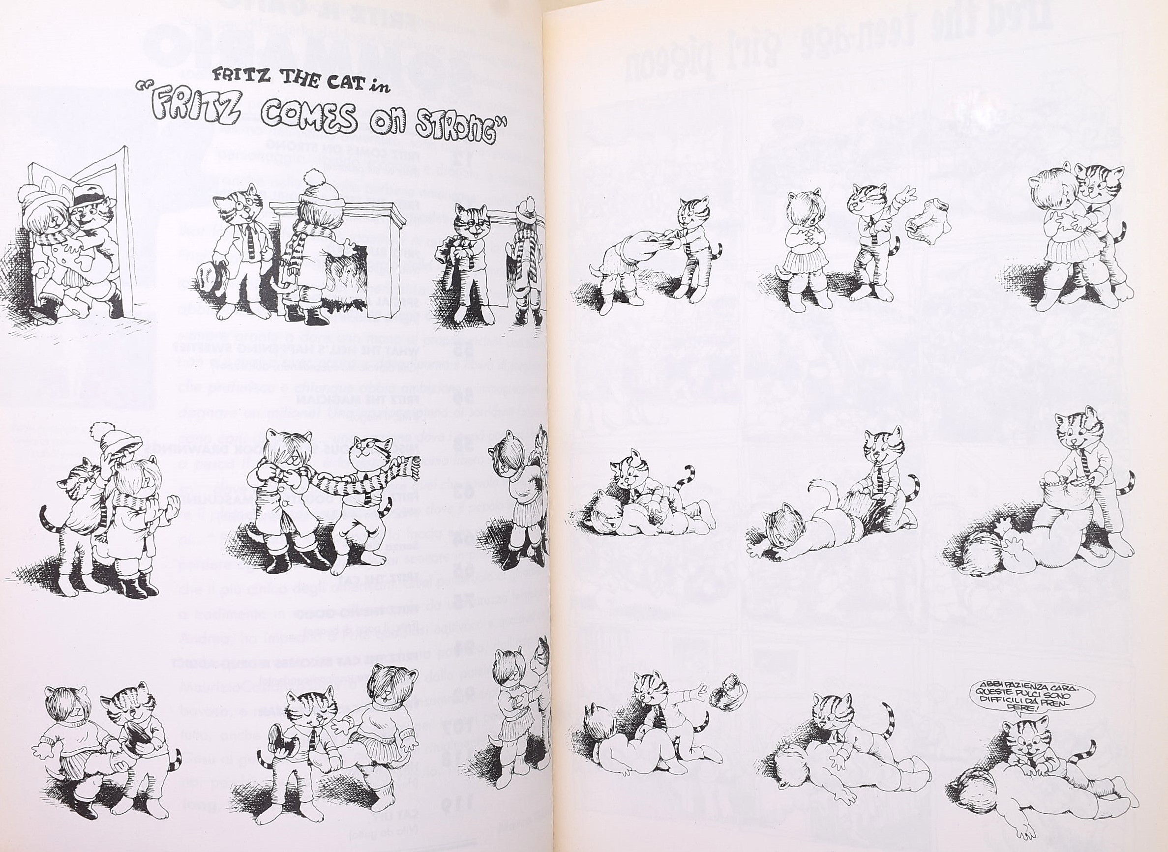 Robert Crumb, Fritz Il Gatto e raccoglitori di vignette feline