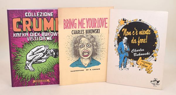 3 volumi di Bukowski illustrati da Crumb