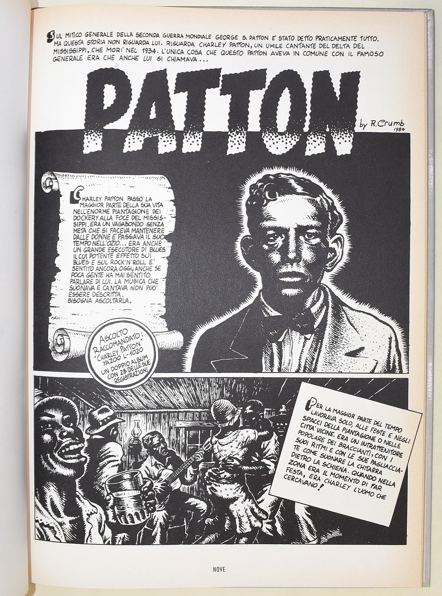 Robert Crumb, Le grandi storie e R. Crumb disegna il Blues