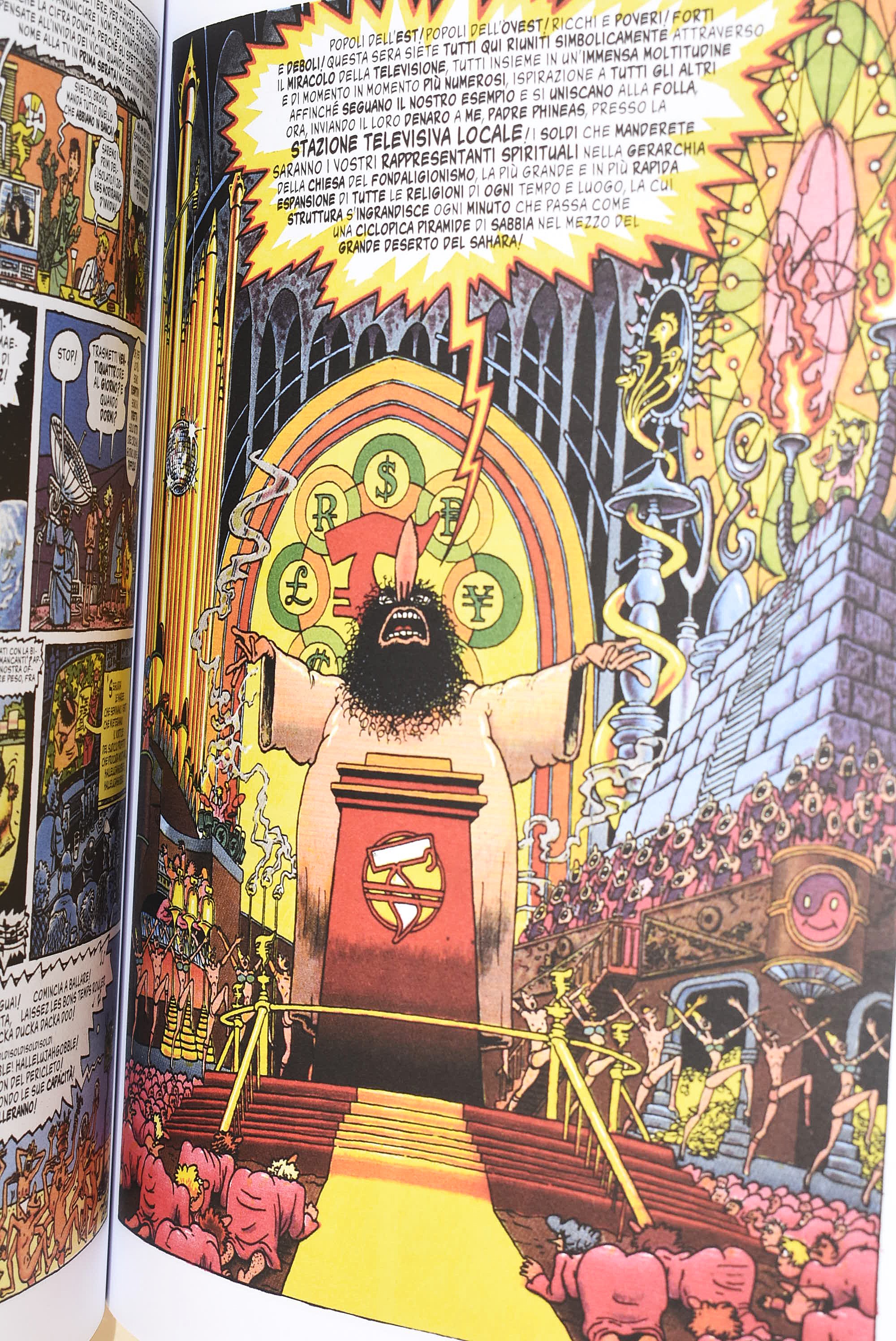 Jakini, Tamburini, Shelton, Guarnaccia, Raccolta di fumetti e pubblicazioni