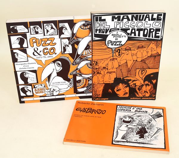 3 fumetti: Puzz - Gasparazzo