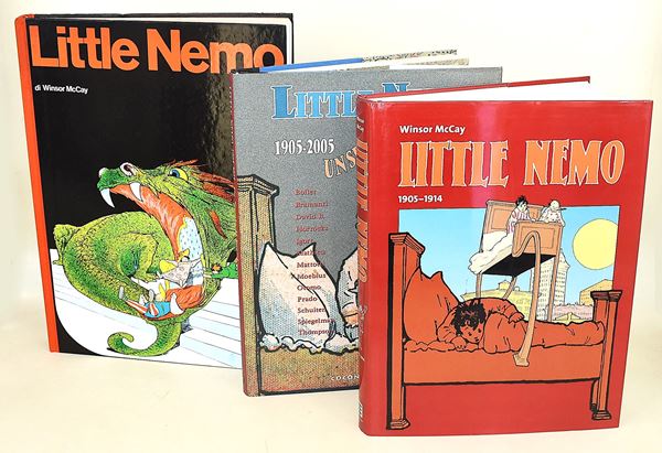 3 volumi di Little Nemo - Windsor McCay