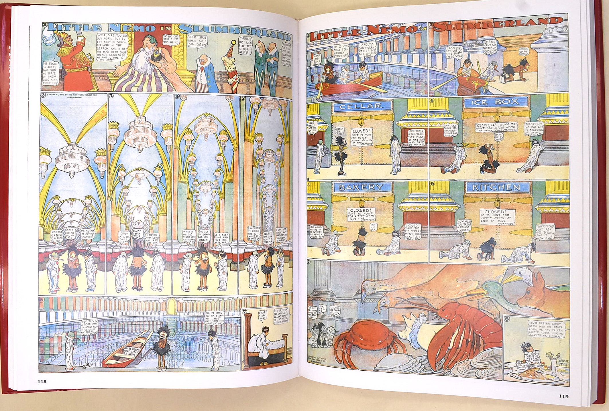 McCay, Little Nemo - Collezione di volumi illustrati