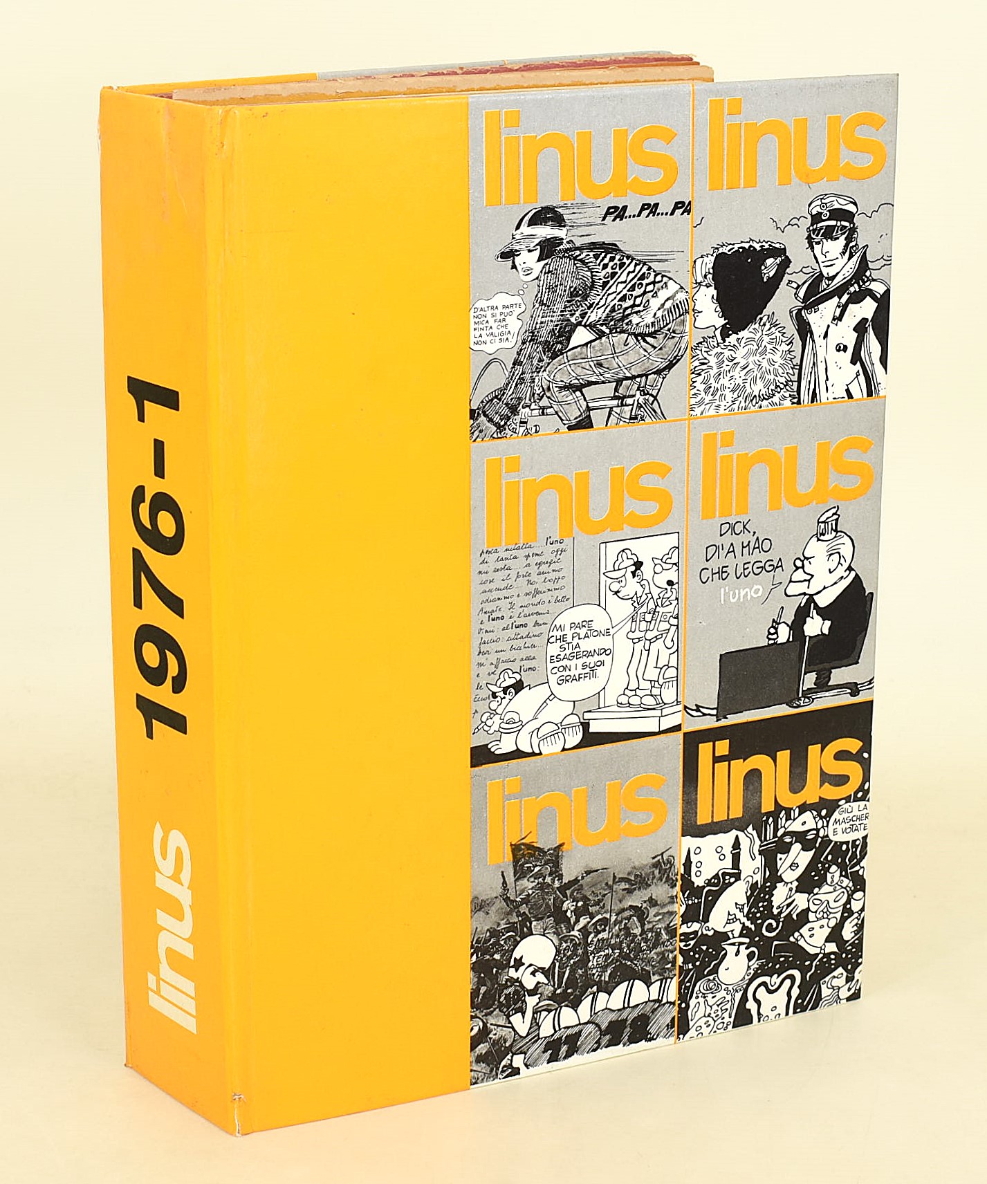 Linus, 1976-1978 (6 volumi) + 2 volumi su Linus: Dickens e Interdonato con prefazione di Eco