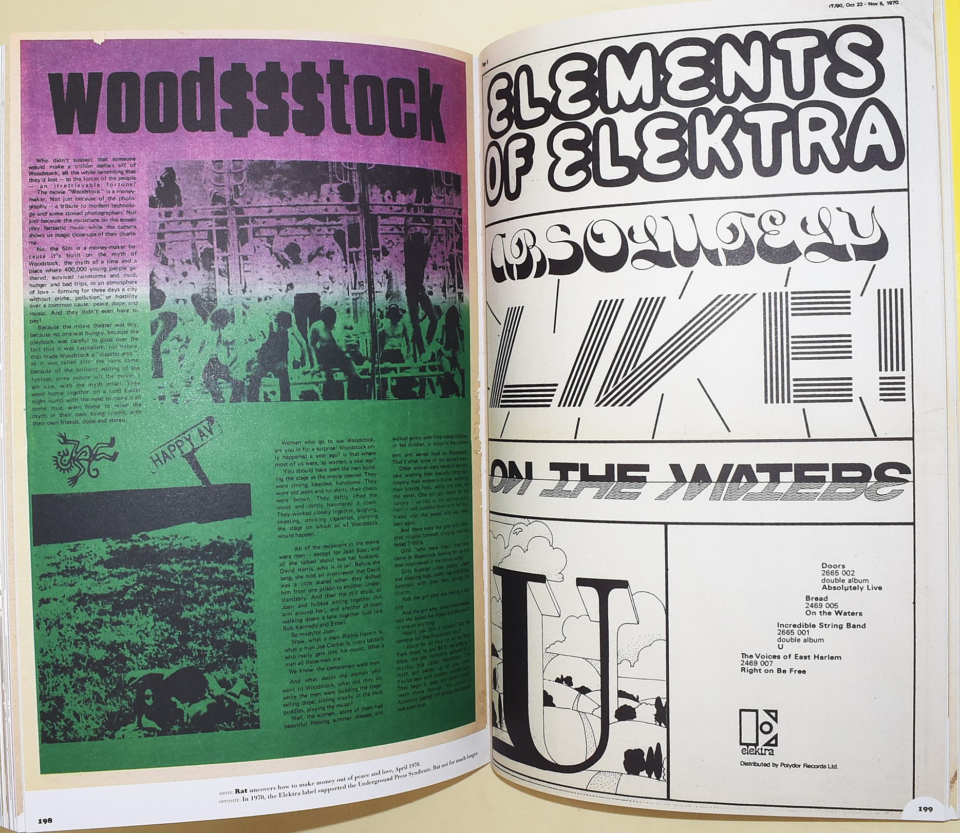 Bizot, Jean-François - Free Press. Underground & Alternative Publications 1965-1975, Volume illus...