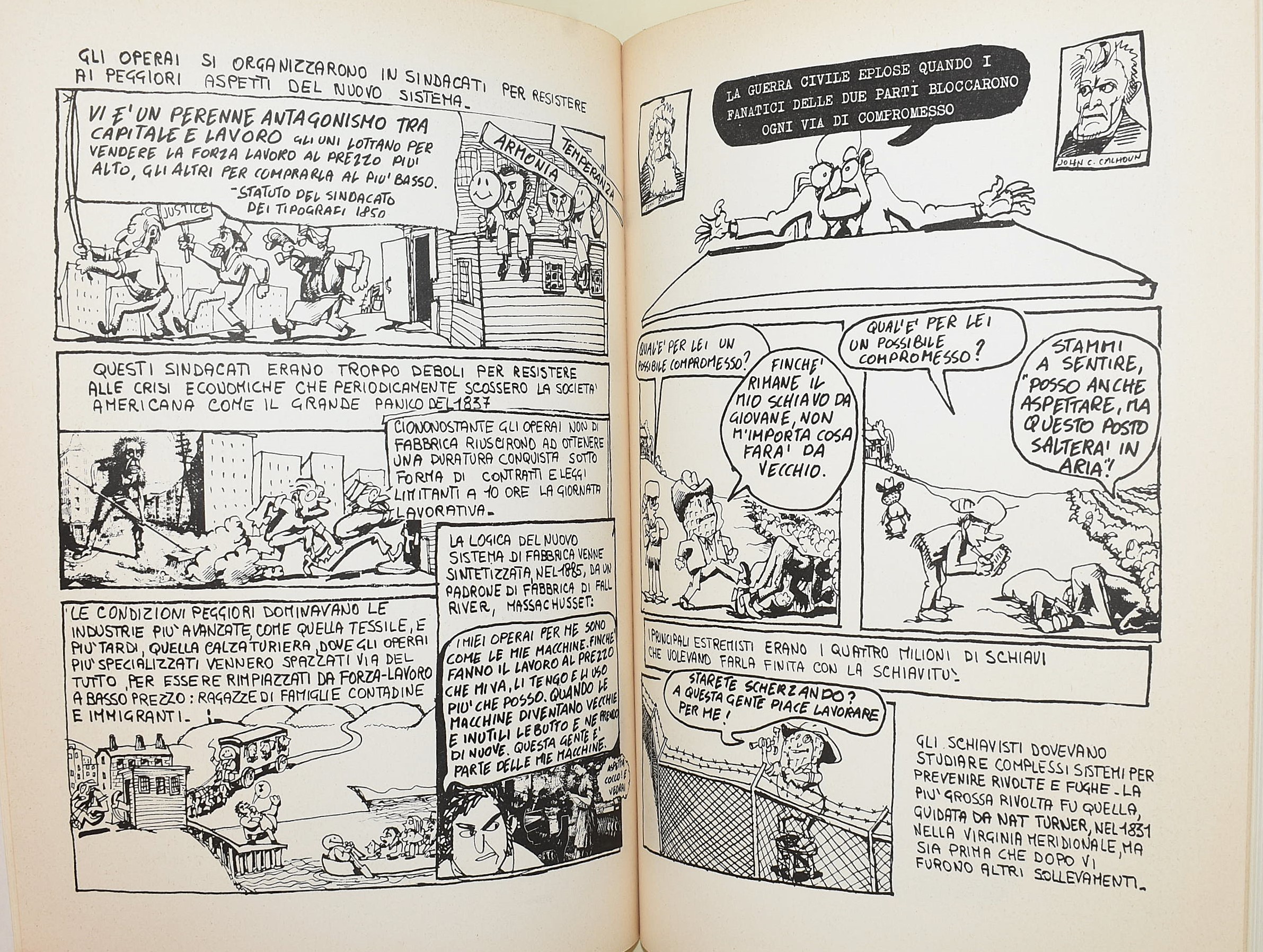 Thorkelson e O'Brein, Controstoria degli USA - 3 volumi illustrati, anni '70 e '80