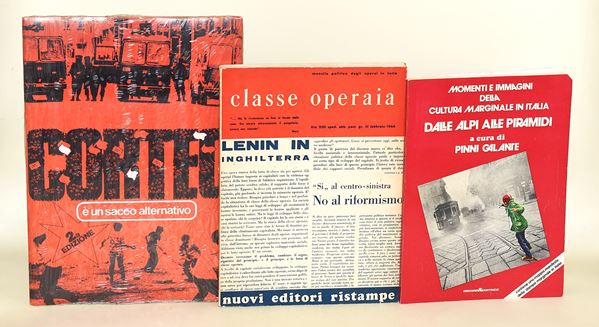 3 volumi su classe operaia, cultiura marginale e controcultura