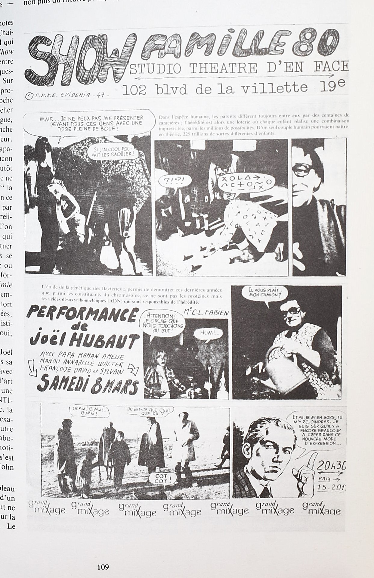 Fondation Transculturelle Internationale, Change International. Un e Deux, Volumi 1 e 2 (1983-198...