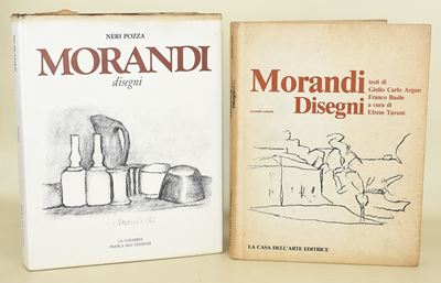 Morandi, Disegni e Testi di Giulio Carlo Argan e Franco Basile, Volumi I e II