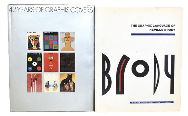 2 volumi du Neville Brody e Graphis Covers