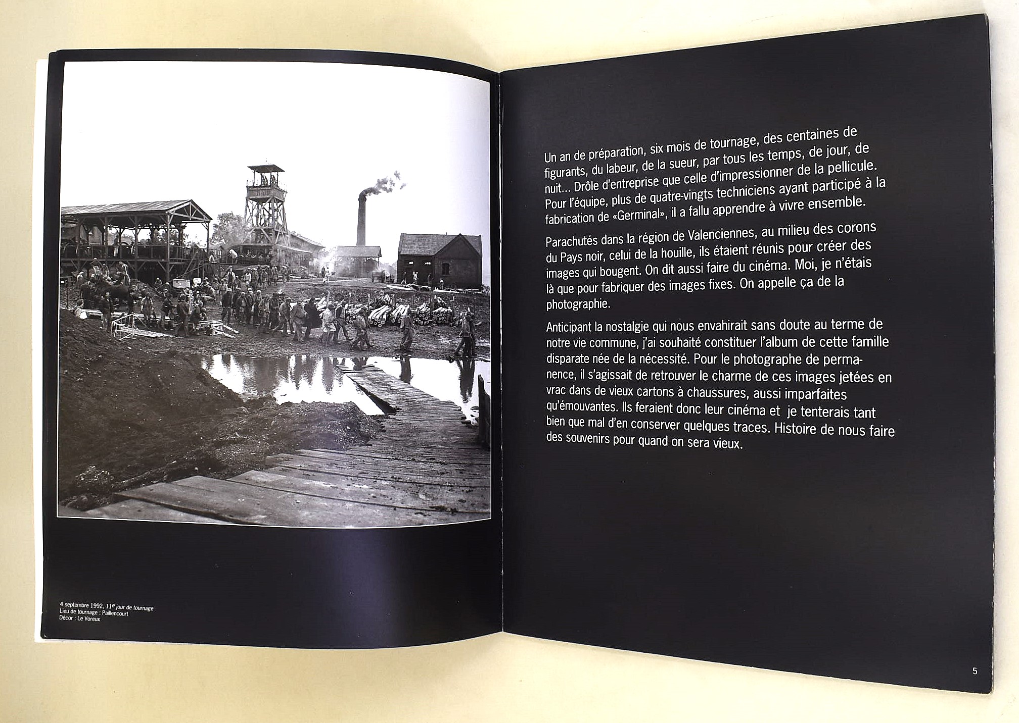 Germinal Bòues, Souvenirs de tournage, edizione illustrata, Hoëbeke, 1993