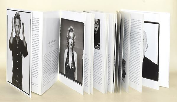 Richard Avedon Ritratti (2003) edizione illustrata concertina