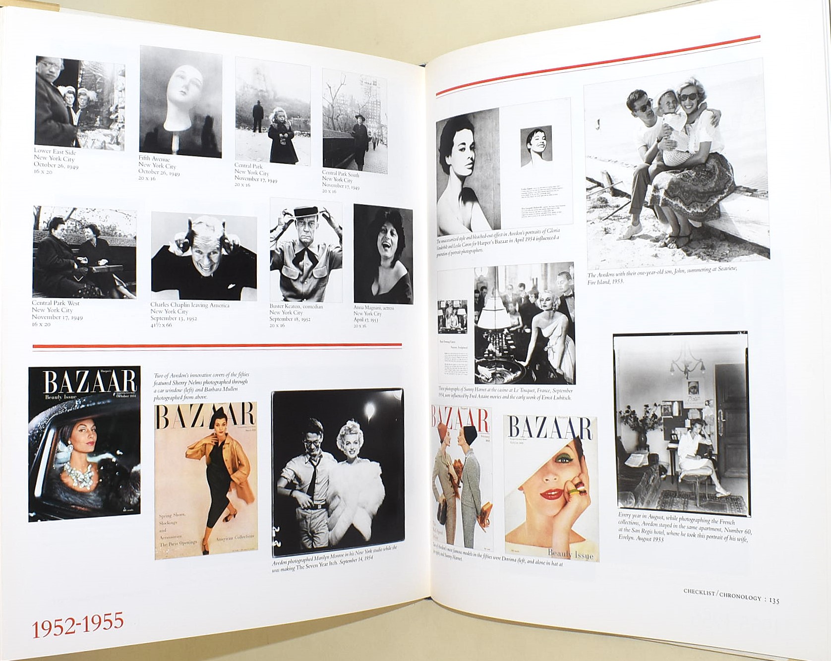 Richard Avedon, Evidence 1944-1994, Prima Edizione