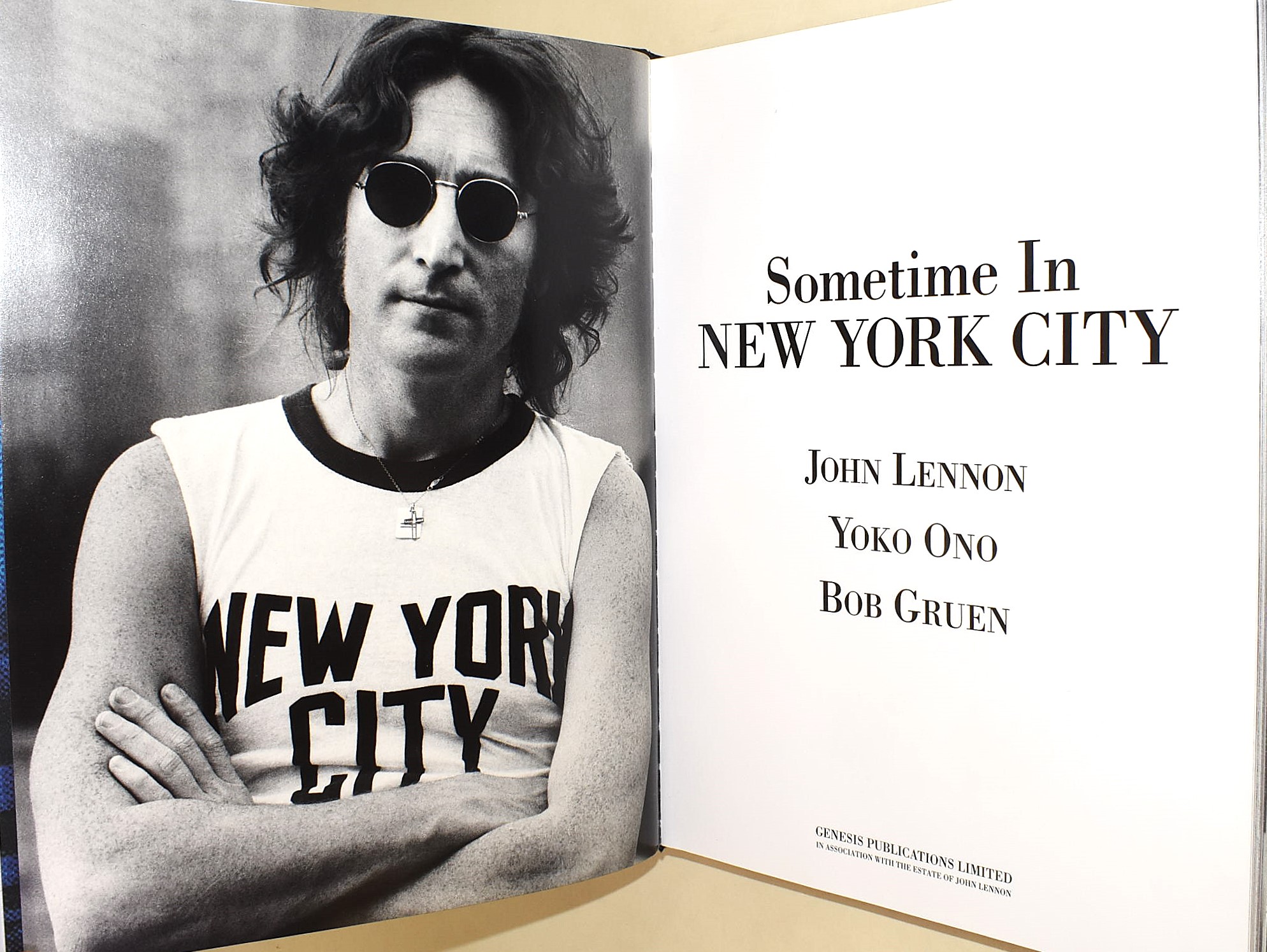Bob Gruen, Some Time in New York City (1995), Prima edizione firmata da Yoko Ono e Bob Gruen