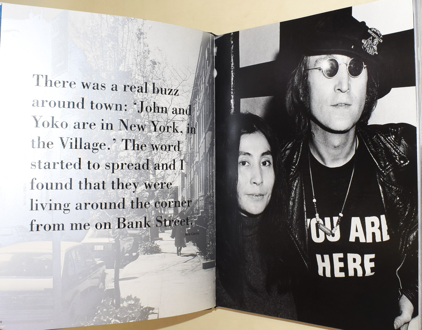 Bob Gruen, Some Time in New York City (1995), Prima edizione firmata da Yoko Ono e Bob Gruen