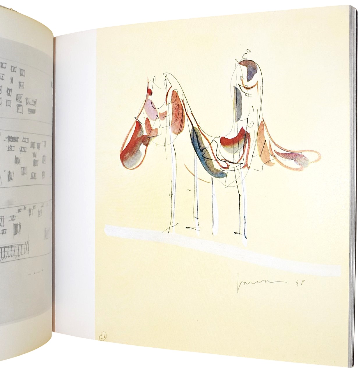 Lucio Fontana, Catalogo illustrato della mostra presso l'Istituto Italo-Latino Americano (1972)