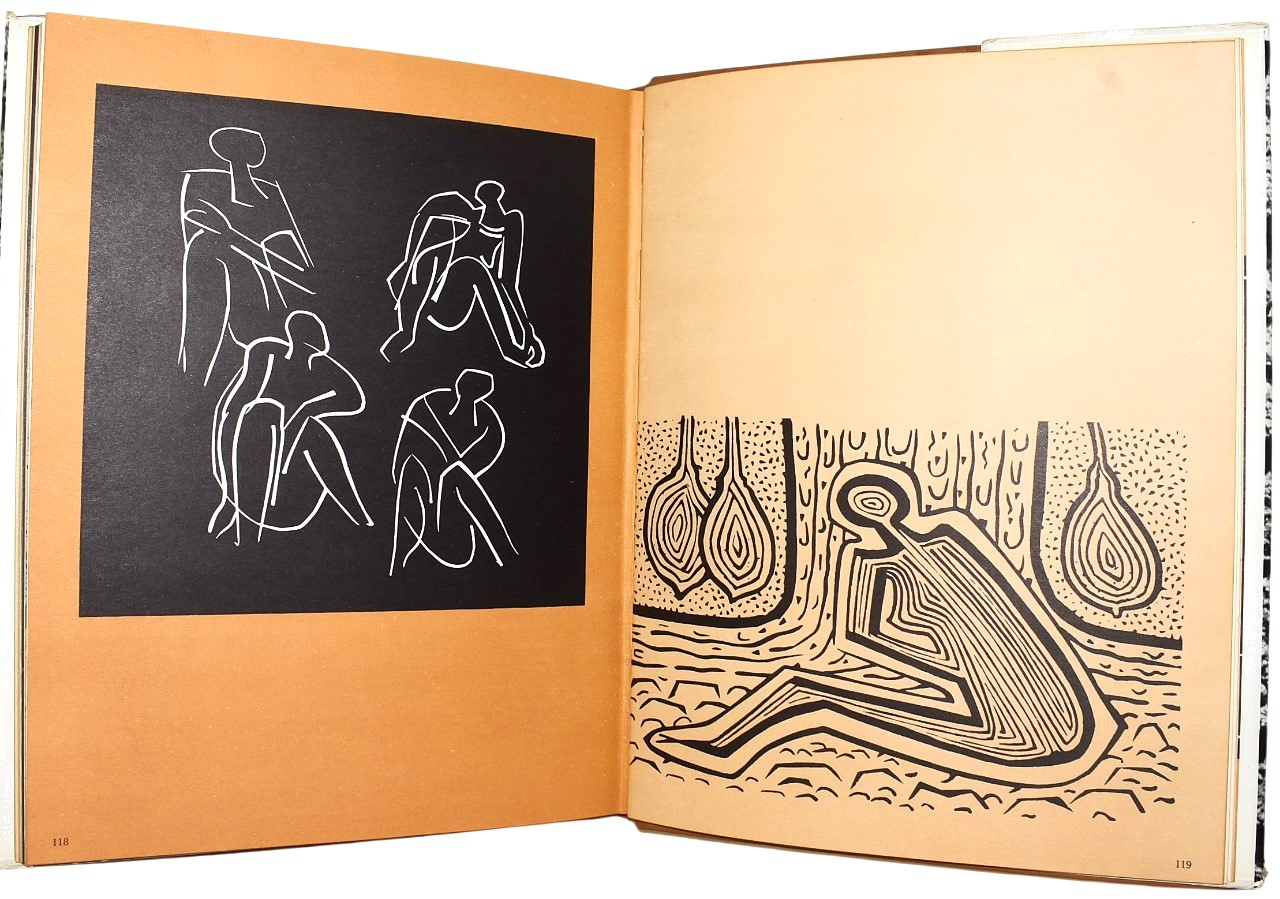 Battiss, Walter: Limpopo, prima edizione illustrata con litografia 77/100, 1965