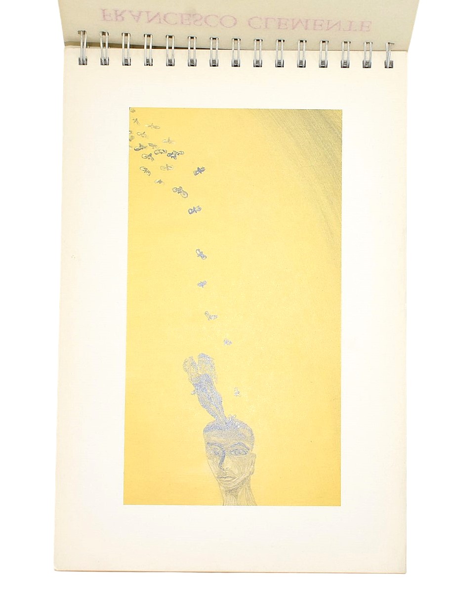 Clemente, Francesco: Two Garlands, catalogo della prima edizione pubblicata da Sperone Westwater ...