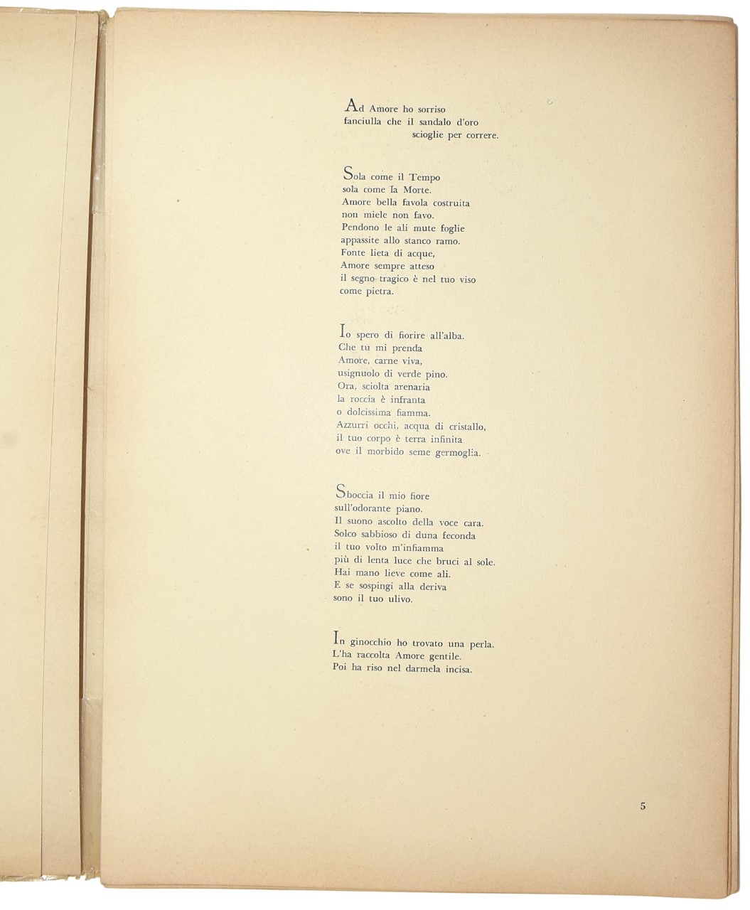 Marniti, Nero Amore Rosso Amore con 6 disegni di Giovanni Omiccioli, Prima edizione (1951)
