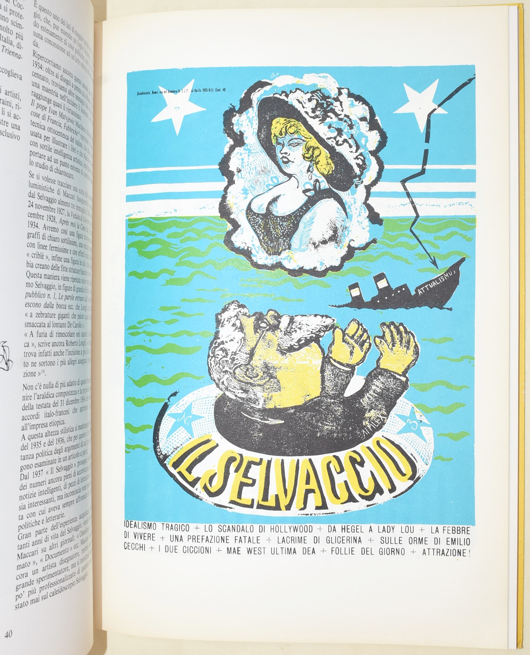 Mino Maccari, Catalogo della retrospettiva presso il Palazzo Pubblico, 1977