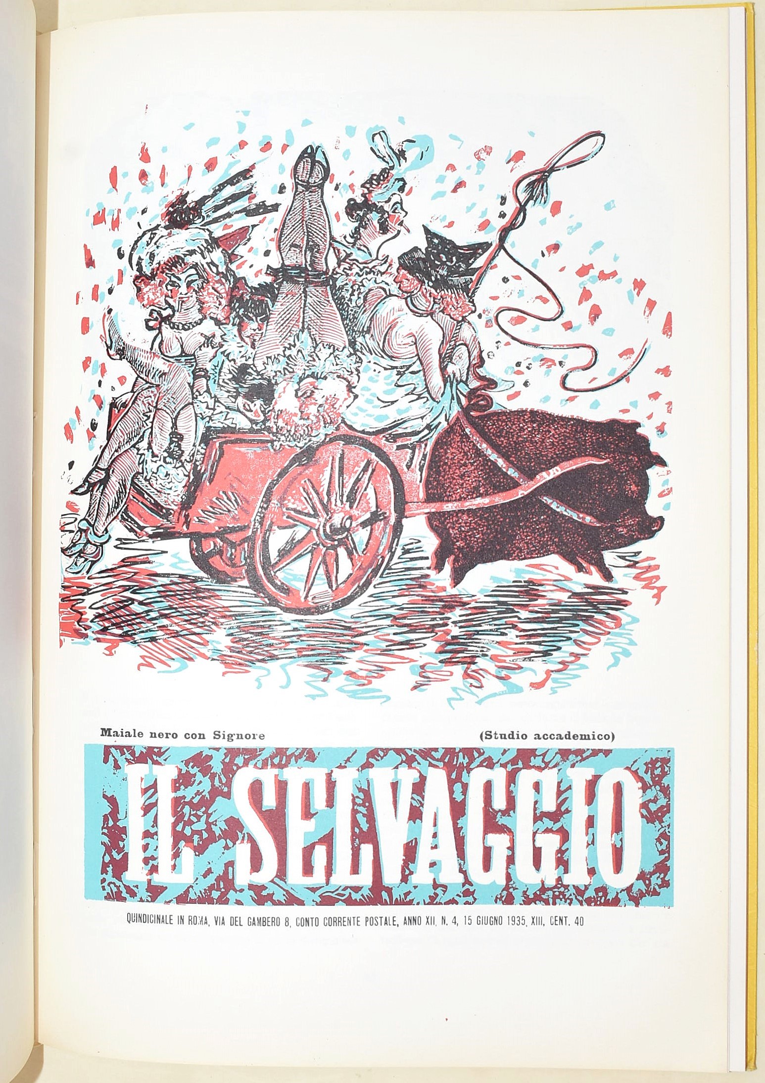 Mino Maccari, Catalogo della retrospettiva presso il Palazzo Pubblico, 1977