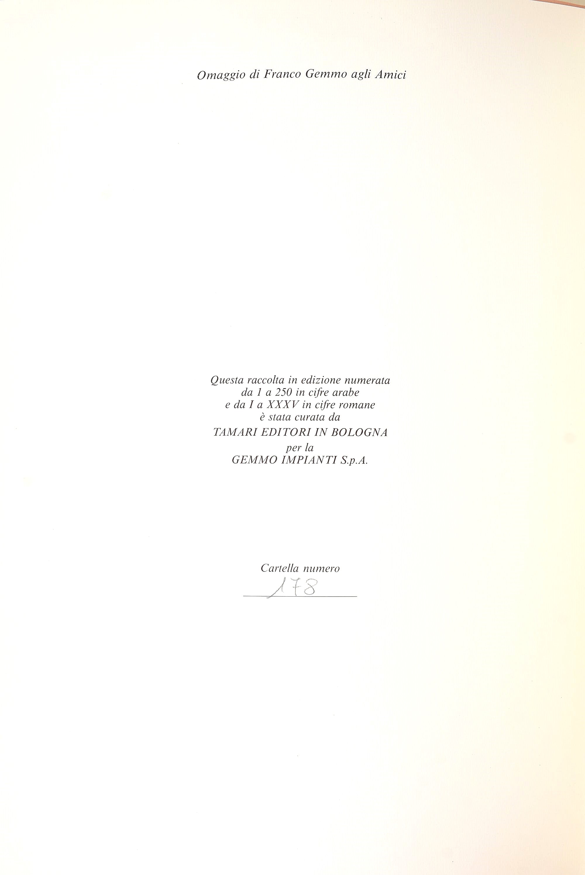 Giovanni Vincentini, Riti collettivi. Divagazioni con sei litografie firmate da Marcantonio