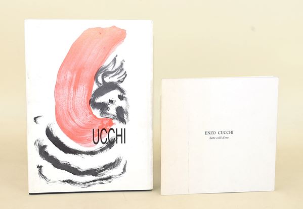 2 cataloghi su Enzo Cucchi