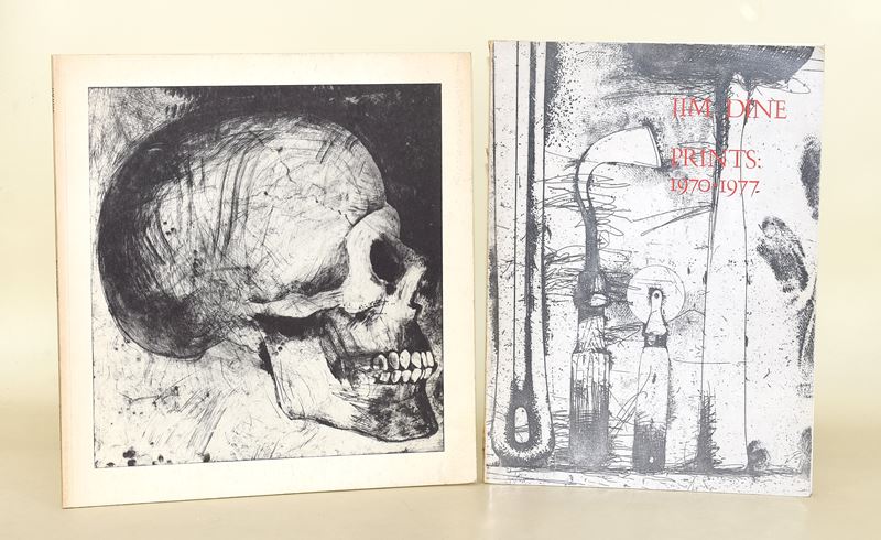 Dine, Jim: Prints 1970-1977 e Rise Up, Solitude! Prints 1985-86, due cataloghi illustrati