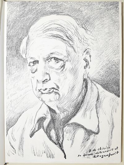 Giorgio de Chirico, Catalogo dell'opera grafica 1921-1969, n. 360/1500 litografia firmata