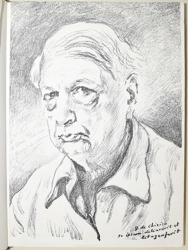 Ciranna, Alfonso: G. de Chirico, Catalogo dell'opera grafica 1921-1969 n. 360/1500 litografia firma autografa 174 tavole