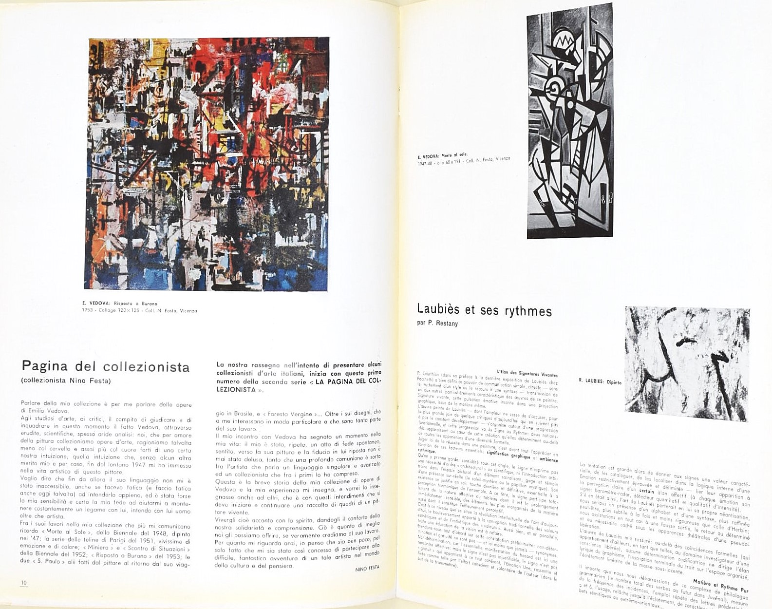 I 4 Soli, Rassegna d'arte attuale, Anno II, Numero 1, gennaio-febbraio 1955