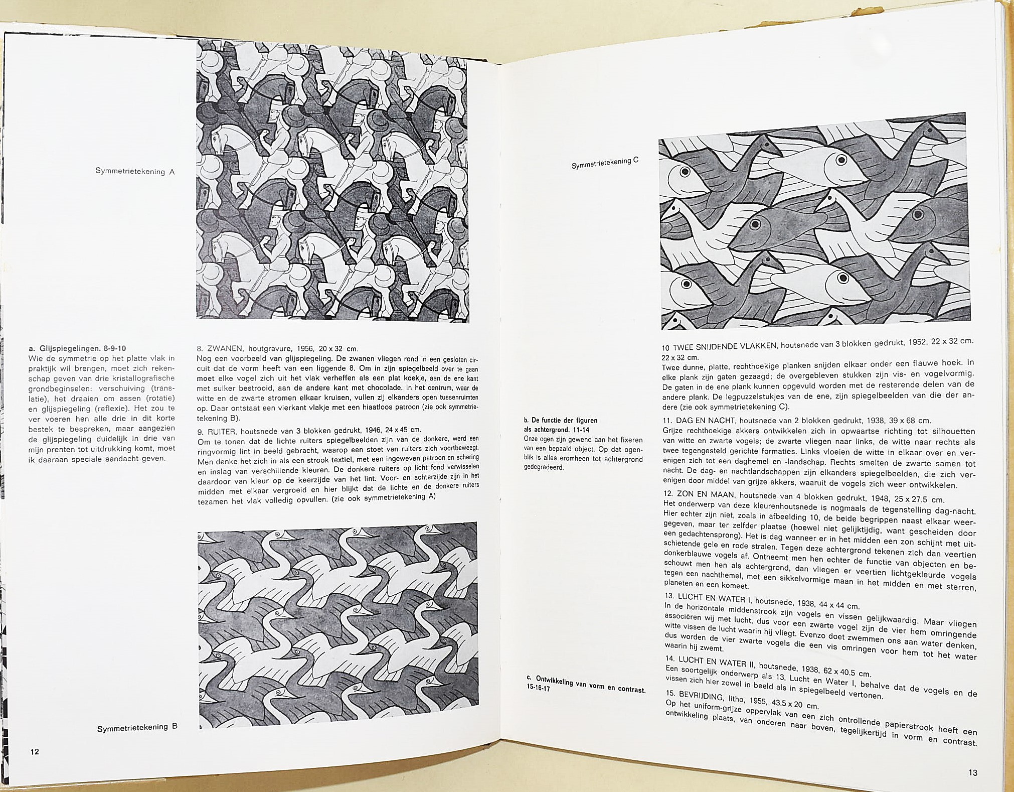 M.C. Escher, Grafik en Tekeningen (1968), 76 tavole in bianco e nero
