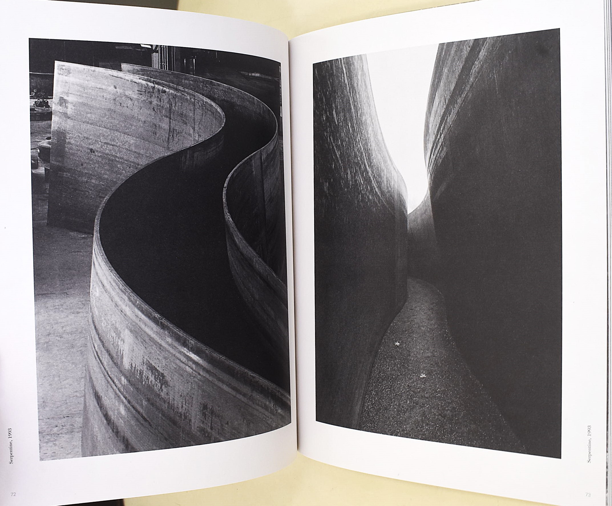Richard Serra, Catalogo e depliant con 11 tavole illustrative (1999)